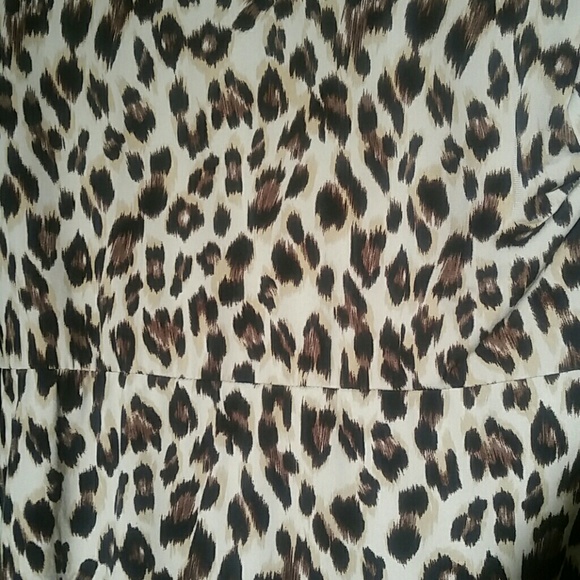 Chico's Animal Print Dress Size 0 - Picture 4 of 4